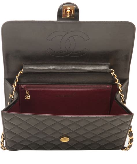 vintage Chanel single flap